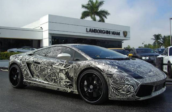 Sharpie Lamborghini
