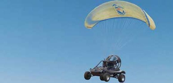Skycar: A Flying car on a trip from London to Timbuktu!