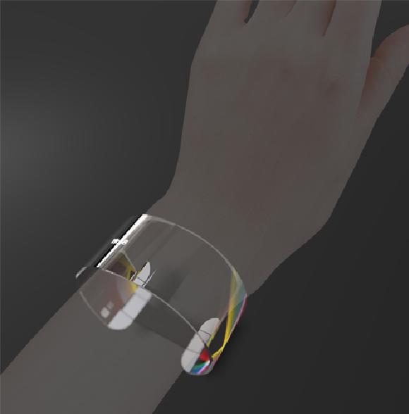 transparent watch