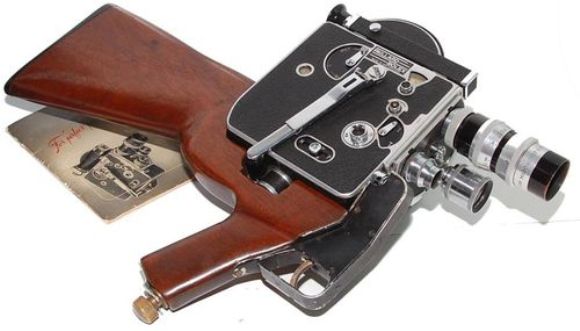 Paillard Bolex H8 Military gun 