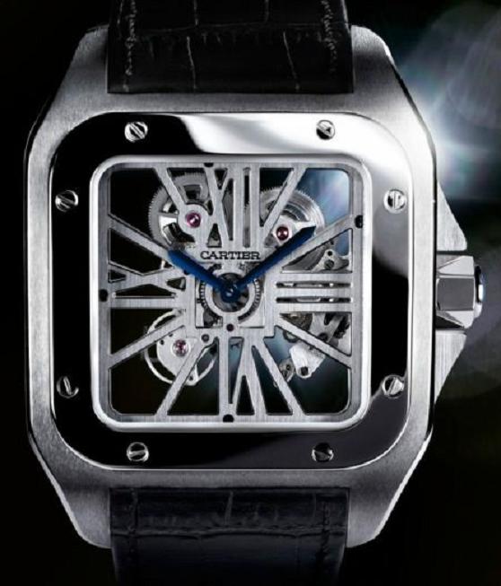 cartier-santos-100-squelette