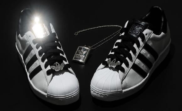 Diamond Studded Shoes - Adidas Shoes