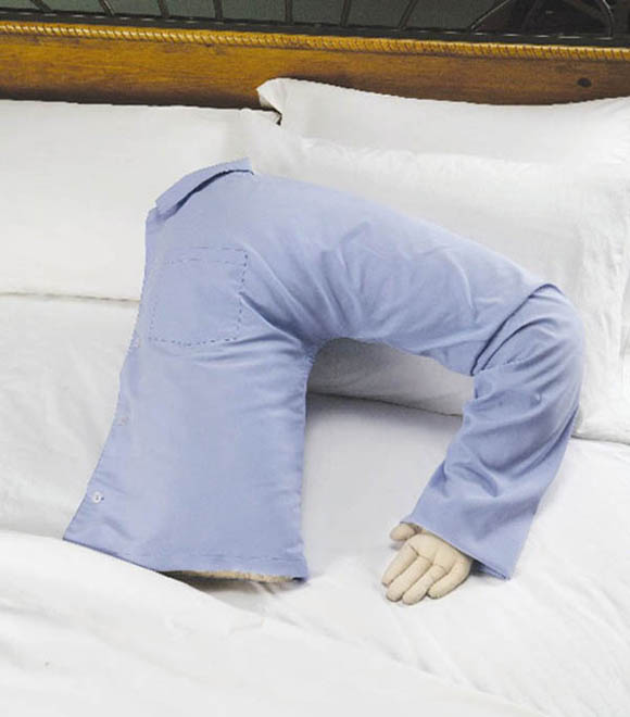 body pillow shaped like a person