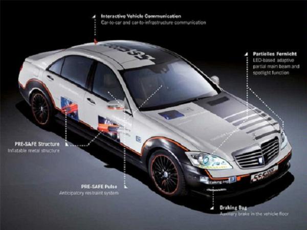 merc1 Merc Benz And Its Expertise At Safety Touches The ESF 2009 Concept