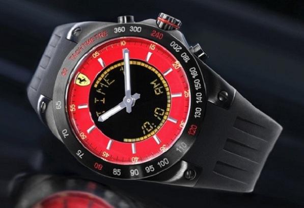 ferrari watch web Special Ferrari Lap Time Chronograph For Scuderia F1 Team