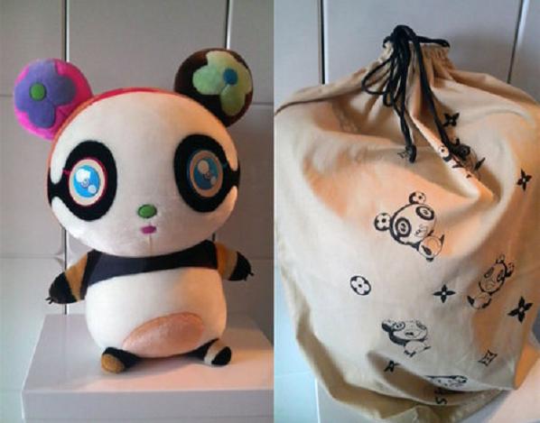 anime panda. Anime Panda On New LV Bag