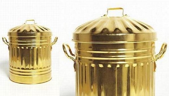 sylvie-fleurys-gold-plated-trash-can