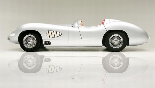 The classic 1957 Aston Martin DBR2 was seen in many old Hollywood movies