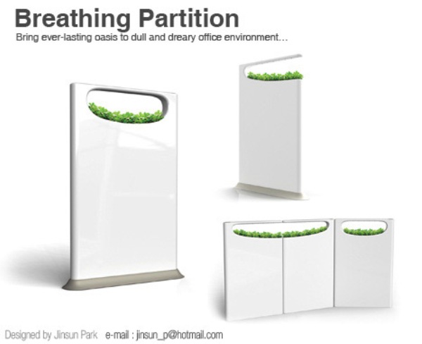 breathing-cubicle-partition Breathing Partition Cleans Up The Tension In Office Cubicles