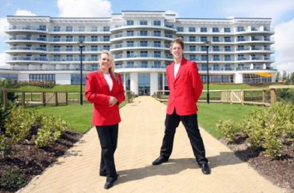 Butlins Ocean Hotel Exterior Redcoats