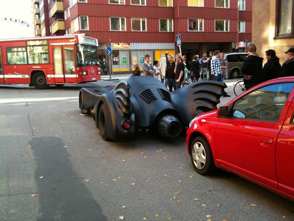 Batmobile in Stockholm