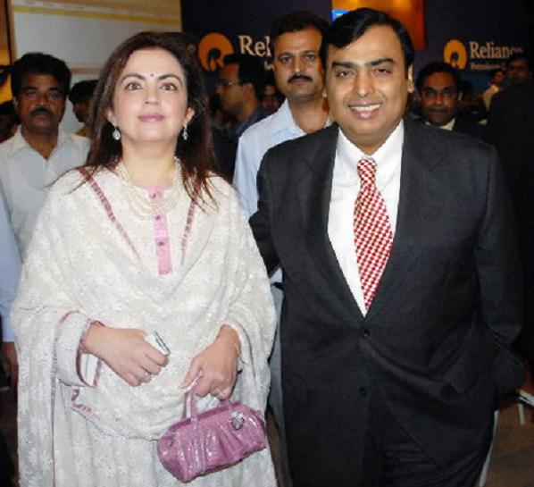 nita ambani, mukesh ambani