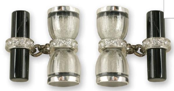 Hourglass_cufflinks