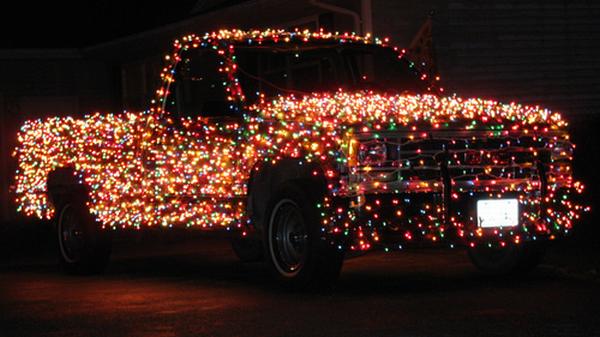 christmas truck 1