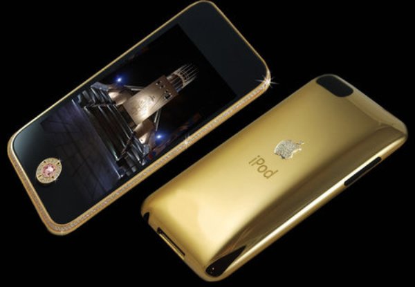 Frank Lampard just came out with his signature range of Gold iPod Touch in 