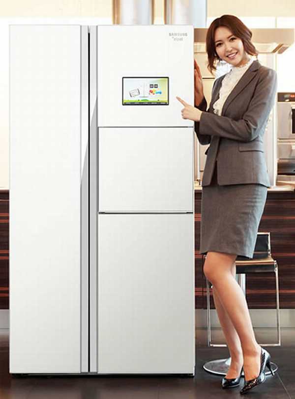 Samsung Zipel e diary efrigerator 2 Samsung Unveils Hi Tech Kitchen Gadget, the Zipel E diary Refrigerator 