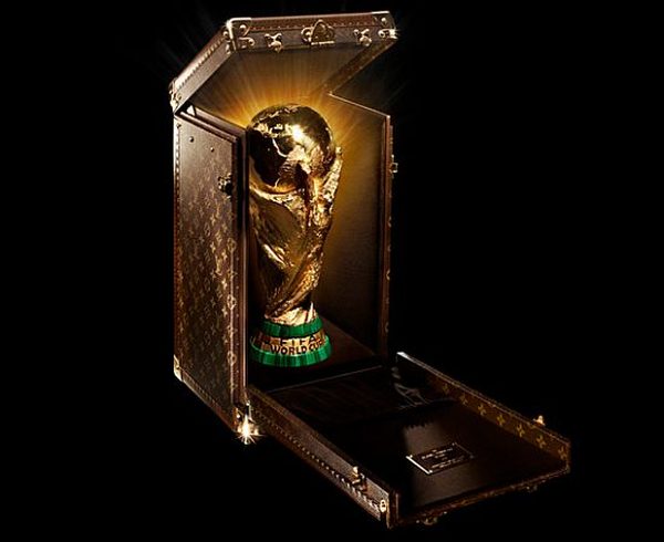 2010 FIFA World Cup Trophy Travel Case Presenting The All New 2010 FIFA 