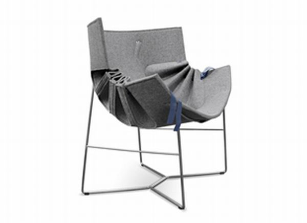 bufa chair mowo studio PD Bufa Chair by MOWOstudio Pays Homage to the Art of Tailoring