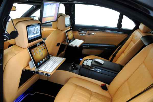 brabus ibusiness2 Brabus Unveils High tech iBusiness Multimedia System for Mercedes S600