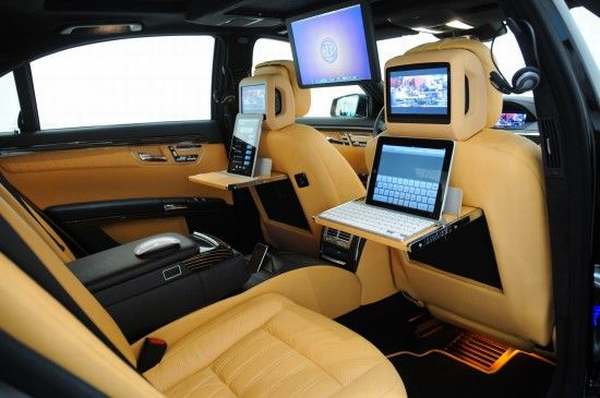 brabus mercedes s600 ibusiness Brabus Unveils High tech iBusiness Multimedia System for Mercedes S600