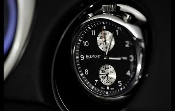 The Car Clock is in the honor of 75th anniversary of the British Jaguar car 