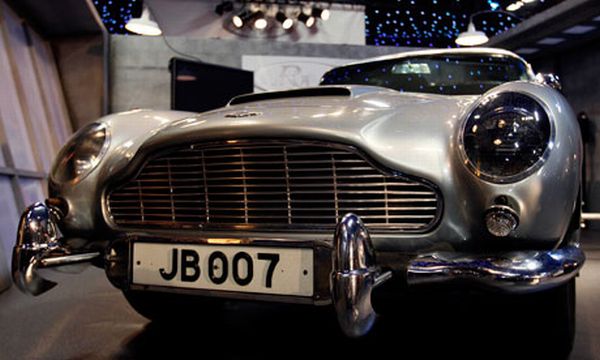 Aston Martin DB5 007 Another James Bond Car Auctioned Off