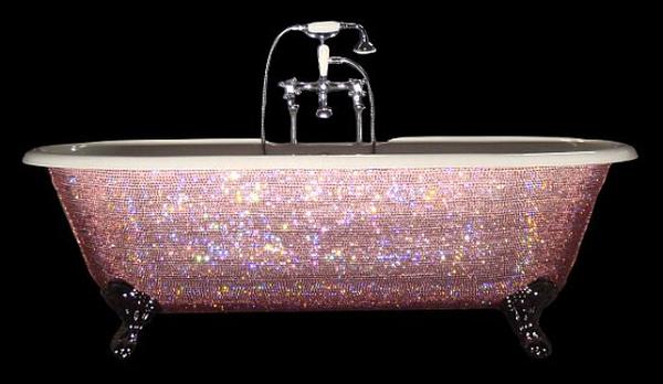 diamond bathub 2 Lori Gardner Presents The All New Luxurious Diamond Bathtub