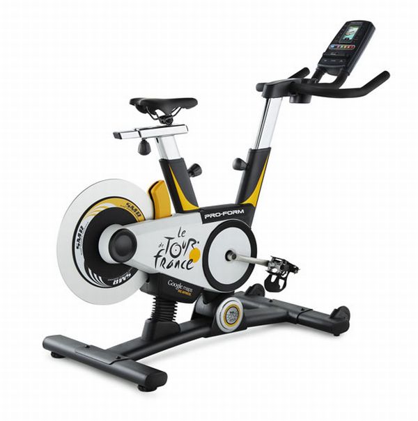 Exercise bike 2024 with google maps