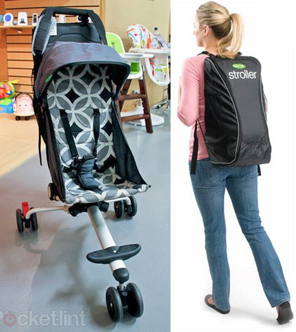 collapsible stroller backpack