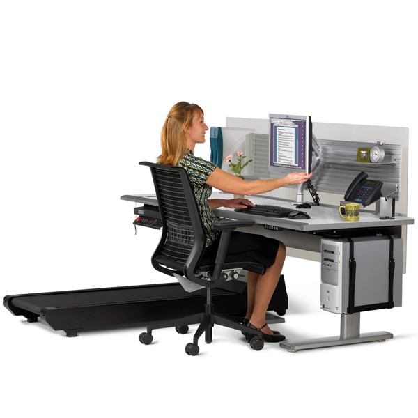 sit to walkstation Improve Productivity And Well Being With Fitness Workstations