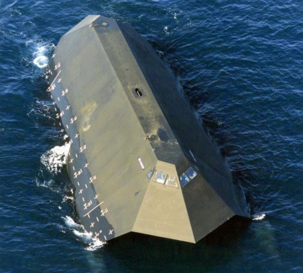 US Navy Stealth Ship the inspiration behind Tomorrow Never Dies for