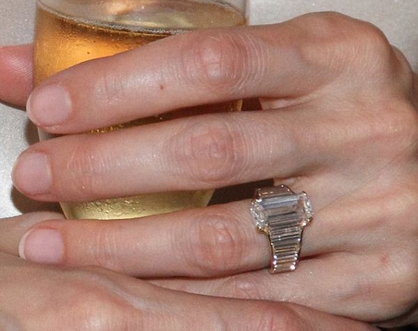 The wedding ring on Angelinas finger Brad Pitt Designs One of the Most 