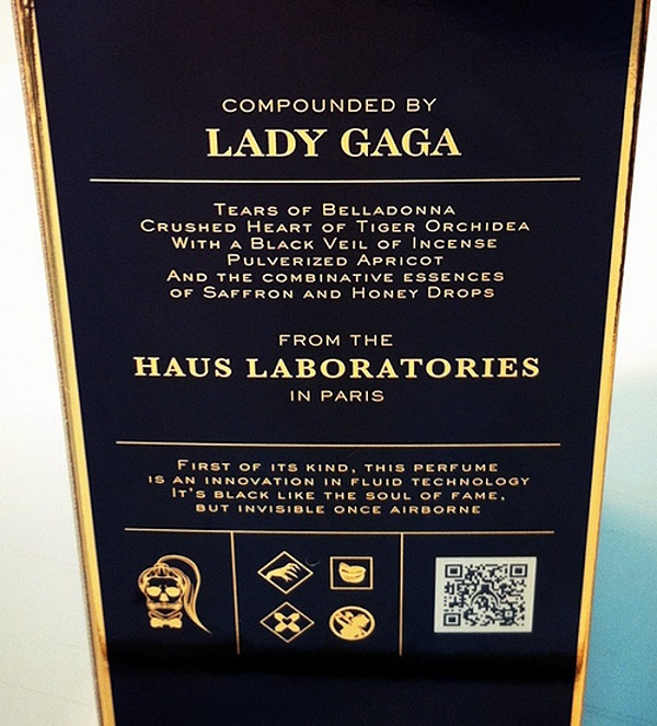 Haus Laboratories1 Lady Gaga’s Fame Fragrance created by Coty 