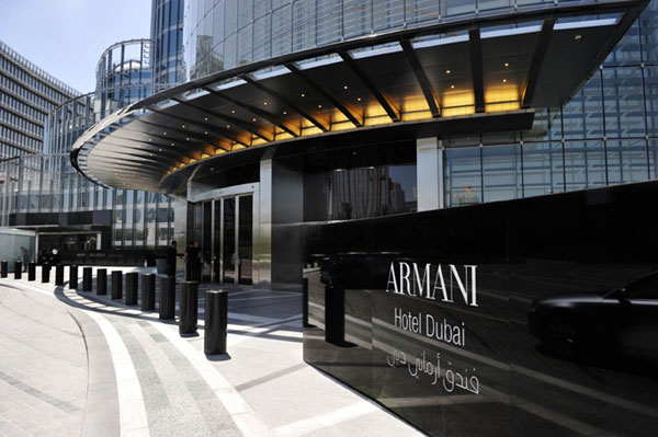 Armani hotel accomodation