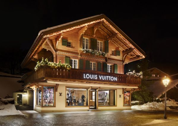 New Louis Vuitton Store at Gstaad