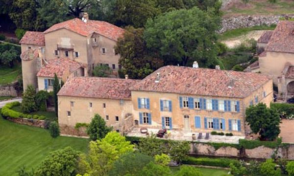 Angelina Jolie Brad Pitt's Chateau Miraval home