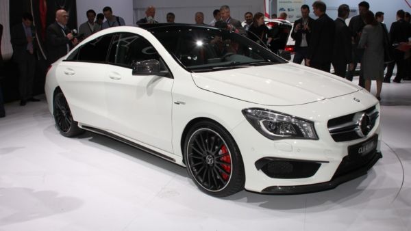 The Mercedes-Benz CLA45 AMG