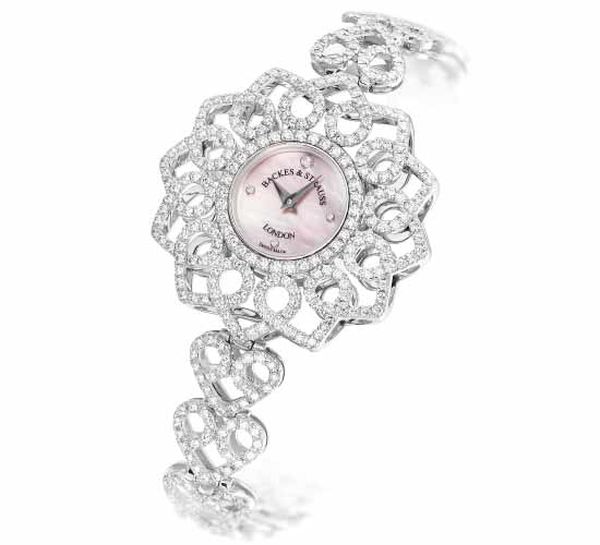 Backers & Strauss Victoria Princess diamond watch