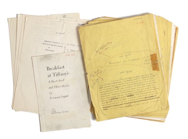 Manuscript of Breakfast at Tiffany's