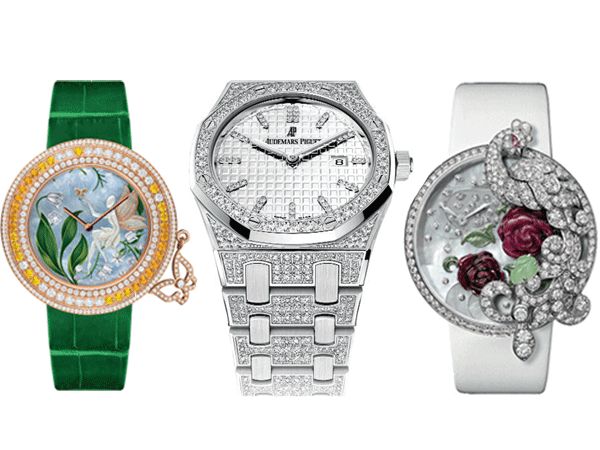 beautiful ornamental watches