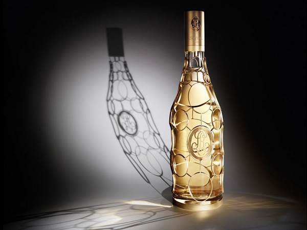 louis-roederer-cristal-jeroboam-limited-edition-champagne gold bottle