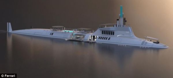 Migaloo is a Luxury Yacht that is Also a Submarine