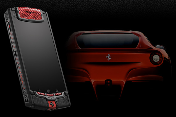 Vertu Ti inspired by the Fastest Ferrari Car Vertu Ferrari Collaboration Results in Vertu Ti Inspired by F12 Berlinetta