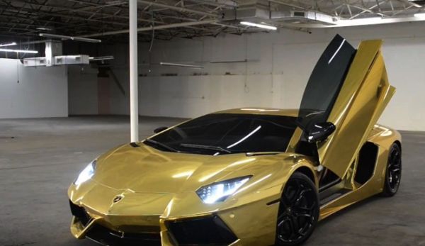 Gold-plated-Lamborghini, the Most Expensive Car in the World