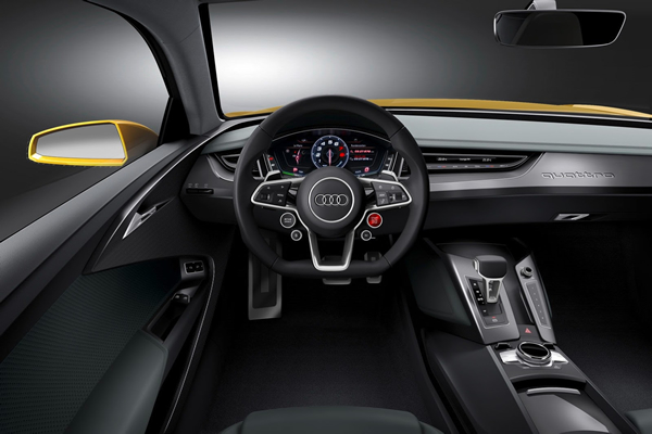 Interior of Audi Sport Quattro