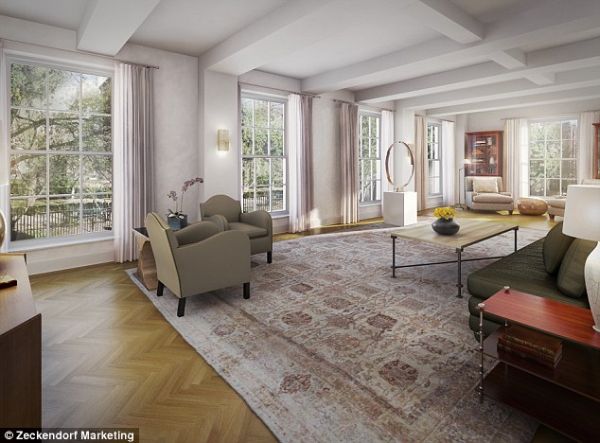 The Condo Has Stunning Views of Gramercy Park