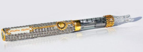 Diamond Encrusted Shisha Stick