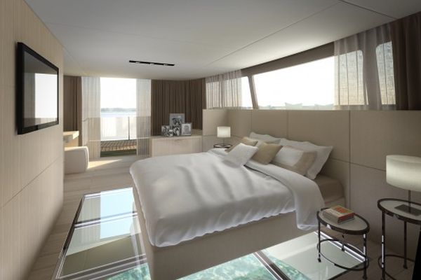 Glass Bottomed Bedroom