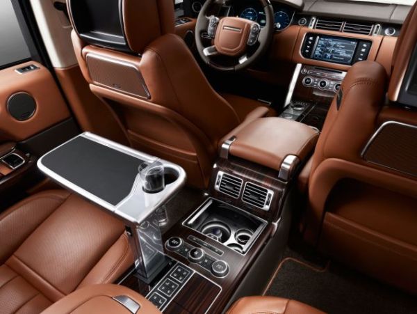 Luxurious Interiors of the Car