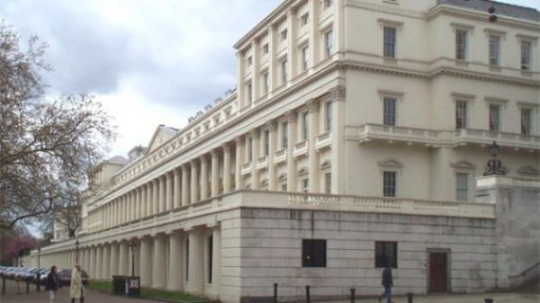 Exterior of 18, Carlton House Terrace